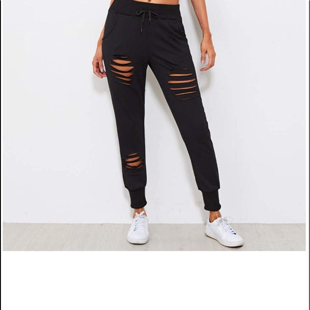 ⚡️SALE⚡️Ripped look, fashion joggers